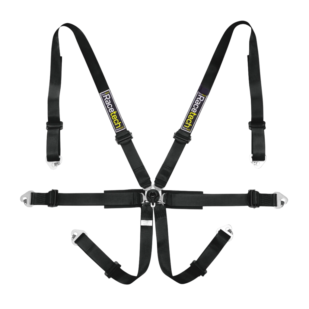 Racetech Pro International 6-Point Harness (Aluminum Adjusters)