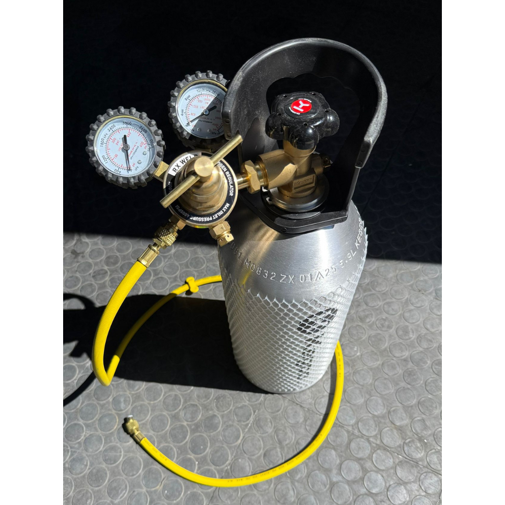 Nitrogen Bottle / Regulator / Wand Kit