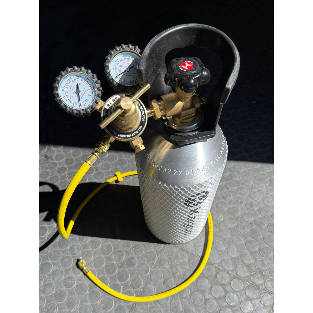 Nitrogen Bottle / Regulator / Wand Kit