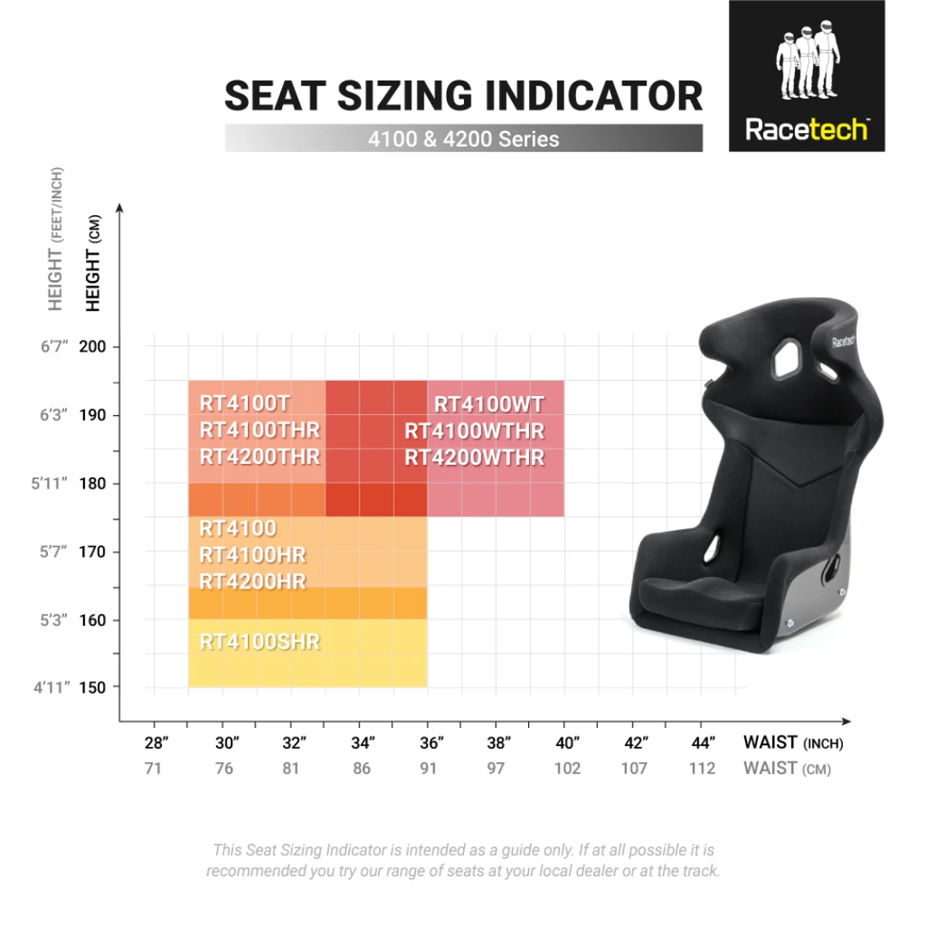 Racetech RT4200HR Racing Seat